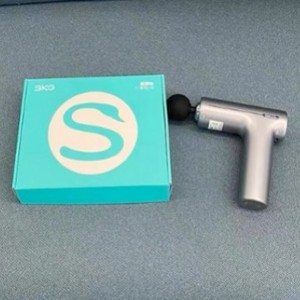 SKG Fascia Gun Muscle <b>Massager</b> F1 12 Speed Levels Brushless Motor USB Rechargeable 5 Massage <b>Heads</b> - Product Image 2