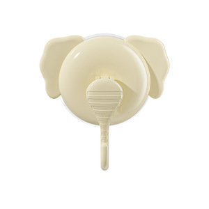 Nhựa phòng tắm hút cup móc không có dấu vết dính có thể tháo rời chân không khăn móc áo cho cửa phòng khách - Product Image 6