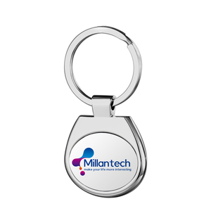 Millan 2025new Tùy Chỉnh Keychain Charms Thăng Hoa Cá Nhân Vòng Chìa Khóa Với Logo Khuyến Mại Móc Khóa Cá Nhân Vòng Chìa Khóa - Product Image 5