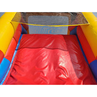 Parcours d'obstacles gonflable en PVC personnalisé, parc à thème géant, aire de jeux gonflable extérieure