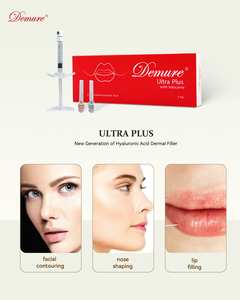 Acide hyaluronique réticulé Ultra Plus 1 ml pour le remodelage du visage, le comblement profond et la réduction <span class=keywords><strong>des</strong></span> rides - Product Image 4