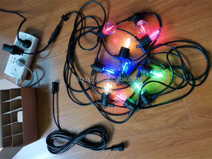 10m 15m màu thay đổi RGB trang trí kỳ nghỉ treo chiếu sáng giáng sinh vui vẻ cây ngoài trời Đảng S14 chuỗi đèn - Product Image 5