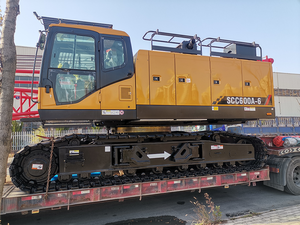 Meilleur prix pour une grue sur chenilles SCC600 de 60 tonnes, grue sur chenilles hydraulique pour l'exploitation minière en ciel ouvert - Product Image 2