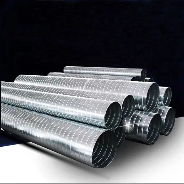 HVAC System Galvanized steel AC spiral duct