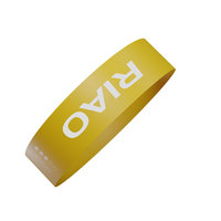 RIAO - Juego de Bandas de Resistencia de Látex para Ejercicios de Yoga y Fitness, Mini Bandas Largas para Hacer Ejercicio, con Logotipo Personalizado al por Mayor