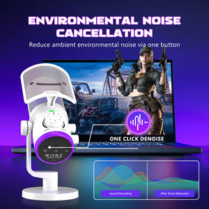 Fifine AM6 ไมโครโฟนคอมพิวเตอร์แบบมีสายแบบพกพา USB ไมโครโฟนสําหรับเล่นเกม Type-C ไมโครโฟนตัดเสียงรบกวนสําหรับการบันทึกสตูดิโอระดับมืออาชีพ - Product Image 4