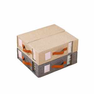 Modern Foldable Oxford Cloth <b>Storage</b> <b>Box</b> With Four-Piece Set for Bedroom Furniture, Hua Cheng - Product Image 1