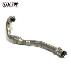 Collecteur d'Échappement de Moto Modifié TEENTOP <span class=keywords><strong>pour</strong></span> <span class=keywords><strong>KTM</strong></span> 690 SMC R/690 Enduro R Supermoto, Tuyau en Titane 2019~2024 - Product Image 5