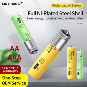 700mAh AA充電式電池 NiCd NiMH 1.2V、1200回以上の充電サイクル、おもちゃ、リモコン、OEMサービスに最適、長持ち - Product Image 3