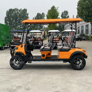 Carrito de golf eléctrico todoterreno para cuatro pasajeros con ruedas de aleación para villas, complejos turísticos y excursiones. - Product Image 6