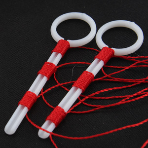 Aohu - Juego de Dos Tubos de Algodón para Pesca en Roca, Color Rojo - Product Image 3