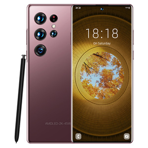 Dropshipping Nouveau Design Smartphone S22U+ 7,3 Pouces avec 16 Go + 512 Go Grande Mémoire Smartphone Téléphone Mobile avec <span class=keywords><strong>Carte</strong></span> SIM Double 4G/5G - Product Image 1