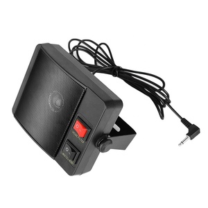 Heavy Duty 3,5mm Diamond QYT YAESU ICOM <span class=keywords><strong>KENWOOD</strong></span> CB Radio de dos vías Radio móvil <span class=keywords><strong>para</strong></span> coche Altavoz externo <span class=keywords><strong>para</strong></span> Walkie Talkie de dos vías <span class=keywords><strong>para</strong></span> el teléfono móvil del coche con el altavoz externo de la TS-750 - Product Image 3
