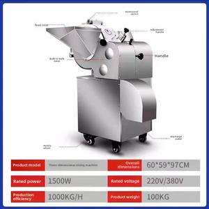 <span class=keywords><strong>Leon</strong></span> cerdo pollo Dicer máquina cortadora salchicha máquina para cortar en cubitos para cortar pechuga de pollo cubo carne fresca carne de res máquina cortadora de pollo - Product Image 5