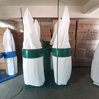 MF9075A prix d'usine aspirateur industriel de haute qualité pour le travail du bois sciure de bois électrique dépoussiéreur à quatre sacs