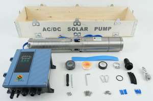 Bomba Sumergible Solar de 3 Pulgadas CC Sin Escobillas 48V/110V con Impulsor de Plástico para Riego Exterior y Uso Diario de Agua - Product Image 5