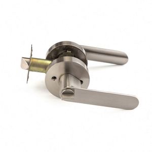 WEKIS Commercial Grade Stainless Steel Passage Door Lock Nickel Finish <b>Security</b> Privacy Lever Door Handle Keyless 3 60mm - Product Image 5