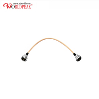 F-Typ Kabel 75 Ohm F-Stecker auf F-Stecker 90° °   Rechtwinklige RG179 Koax-Koaxial-Verlängerungseinheit für CATV HD-TV Satellit