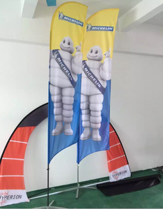 Mât de drapeau de plage avec bannière volante en forme de larme imprimé personnalisé avec base à pointes <span class=keywords><strong>Assurance</strong></span> automobile maintenant en vente-pour lavage de <span class=keywords><strong>voiture</strong></span> Swooper - Product Image 2