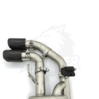 Tuyaux d'échappement en acier inoxydable 304 de haute qualité adaptés aux BMW G20 320E 330E E-Hybrid B48 2.0T Système d'échappement Catback avec résonateur