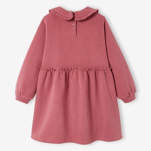 Super Fashion Soft Comfort abito da bambina lungo vestito di spugna francese - Product Image 2