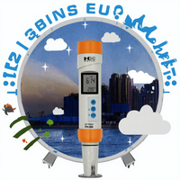 Testeur numérique portable de pH, ORP, TDS et température pour eau, étanche, avec étalonnage automatique HM COM-80/100/200/300/360