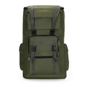 Sac à dos de grande capacité 120L pour l'extérieur, tendance, imperméable, camouflage, pour l'alpinisme, les loisirs, les voyages, la randonnée, sac en polyester - Product Image 5