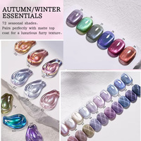 Vernis à ongles gel effet œil de chat avec fourrure, sans HEMA, magnétique, style japonais, UV LED, soak-off, pour marque privée, vente en gros, fournitures de salon