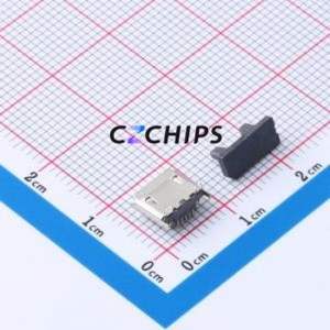 MICRO 180°LTJBH5.0 USB Connector SMD Connector ( Connector Type: Micro-B )( Protocol Standard: USB 2.0 )( Gender: Female ) - Product Image 2