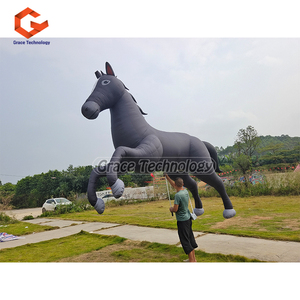 Títere de caballo inflable para desfile, espectáculo de circo inflable, globo, animales para caminar, disfraz - Product Image 5