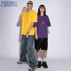 T-shirts 100% coton pour hommes et femmes-T-shirts vietnamiens pour hommes et femmes de haute qualité-Conception personnalisée - Product Image 4