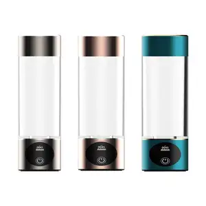 Productos portátiles recargables por USB, taza ionizadora de electrólisis de agua, botella generadora de agua de hidrógeno rica en agua por debajo de 100 dólares