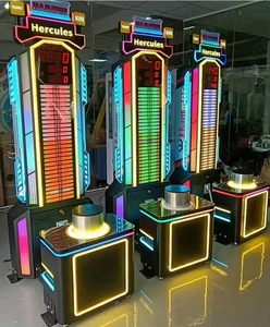 Machine de jeu d'arcade Artbel Hercules à monnayeur de haute qualité YBE204, test de force sportive en intérieur Hammer Master Noir & Rouge 110V 1 - Product Image 1