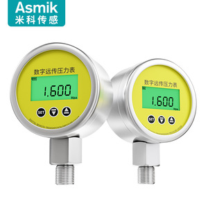 เกจวัดความดันดิจิตอล Asmik สแตนเลสสตีล IP65 การเชื่อมต่อแบบเกลียว ความแม่นยำ 0.5FS - Product Image 2