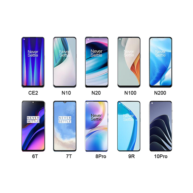 Wholesale Original Lcd Oled Screen Display for oneplus Nord 2 2t Ce2 N10 N20 N100 3 3t 5 5t 6 6t 7 7t 8 8pro 8t 9 10 Pro 9r 10