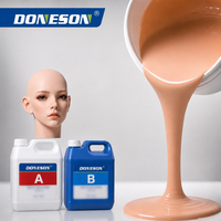 Caoutchouc de silicone liquide à durcissement au platine à haute résistance à la déchirure pour la sculpture artistique et la fabrication de moules en résine pour l'artisanat de précision