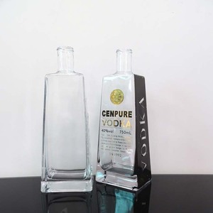 Super silex 750ML bouteille en verre de Vodka de conception spéciale bouteilles d'alcool - Product Image 2