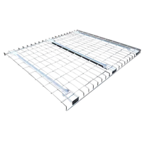 Système d'entreposage industriel personnalisable en acier robuste avec mezzanine, rayonnage et planchers grillagés pour entrepôt, ODM/OEM