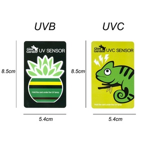 Testeur UVB pour reptiles, lampe UV, capteur UV, testeur de lampe fluorescente <span class=keywords><strong>UVA</strong></span> UVB pour reptiles, carte de test, OEM accepté - Product Image 2