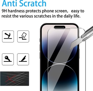 Kính bảo vệ cho iPhone 14 Pro Max 11 12 13 Pro Max bảo vệ màn hình cho iPhone x XR XS max 6S 7 8 cộng với kính cường lực - Product Image 5