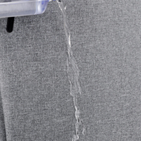Sac à dos de voyage et d'affaires en jean imperméable et respirant, grande capacité, avec compartiment pour ordinateur et doublure en polyester