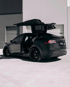 ล้อฟอร์จสีดำเงาอะลูมิเนียมอัลลอยด์ลดราคาพิเศษสำหรับรถยนต์เทสล่า โมเดล <span class=keywords><strong>X</strong></span> ปี 2020 ขนาด 17-19 นิ้ว - Product Image 1