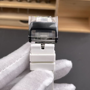 Montre-bracelet pour homme de luxe, mécanique squelettée, saphir, bracelet 20 mm en fibre de carbone TPT, de haute qualité, simple et élégante - Product Image 5