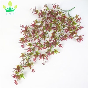 Vignes artificielles suspendues lierre guirlande en plastique pleurs verdure plante tombante clôture mur jardin <span class=keywords><strong>balcon</strong></span> fête de mariage décor à la maison - Product Image 3
