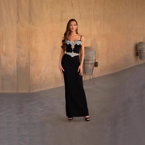 <span class=keywords><strong>Robe</strong></span> de soirée moulante sexy à bretelles, nouvelle collection printemps 2026, sept couleurs, perlage à la main, luxe, <span class=keywords><strong>rouge</strong></span>, sans manches - Product Image 4