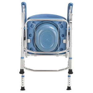 Wei Yikang <b>Folding</b> <b>Commode</b> Chair Aluminum Alloy 898B For Elderly And Pregnant Women Rehabilitation Aid - Product Image 3