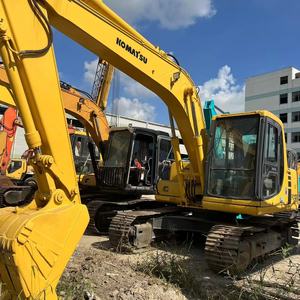 Excavadora de cadenas Komatsu PC120-6, miniexcavadora hidráulica amarilla de 12 toneladas para construcción - Product Image 1