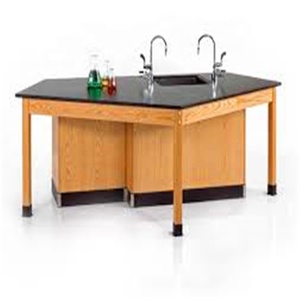 Muebles de Laboratorio de Diseño Moderno Brikley Trespa, Encimera Compacta de HPL, Superficie Fenólica, Resistente a Químicos, Impermeable y Resistente al Fuego - Product Image 5