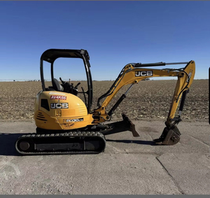 Excavatrice hydraulique compacte de 3 tonnes à rotation zéro, modèle 8030 de la marque JCB, conçue pour la construction et l'aménagement paysager - Product Image 5