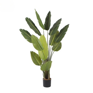 Piante Artificiali 180CM, Albero di Palma Tropicale Finto Uccello del Paradiso, Piante Finte per Casa, Giardino, Ufficio, <span class=keywords><strong>Negozio</strong></span> - Product Image 2